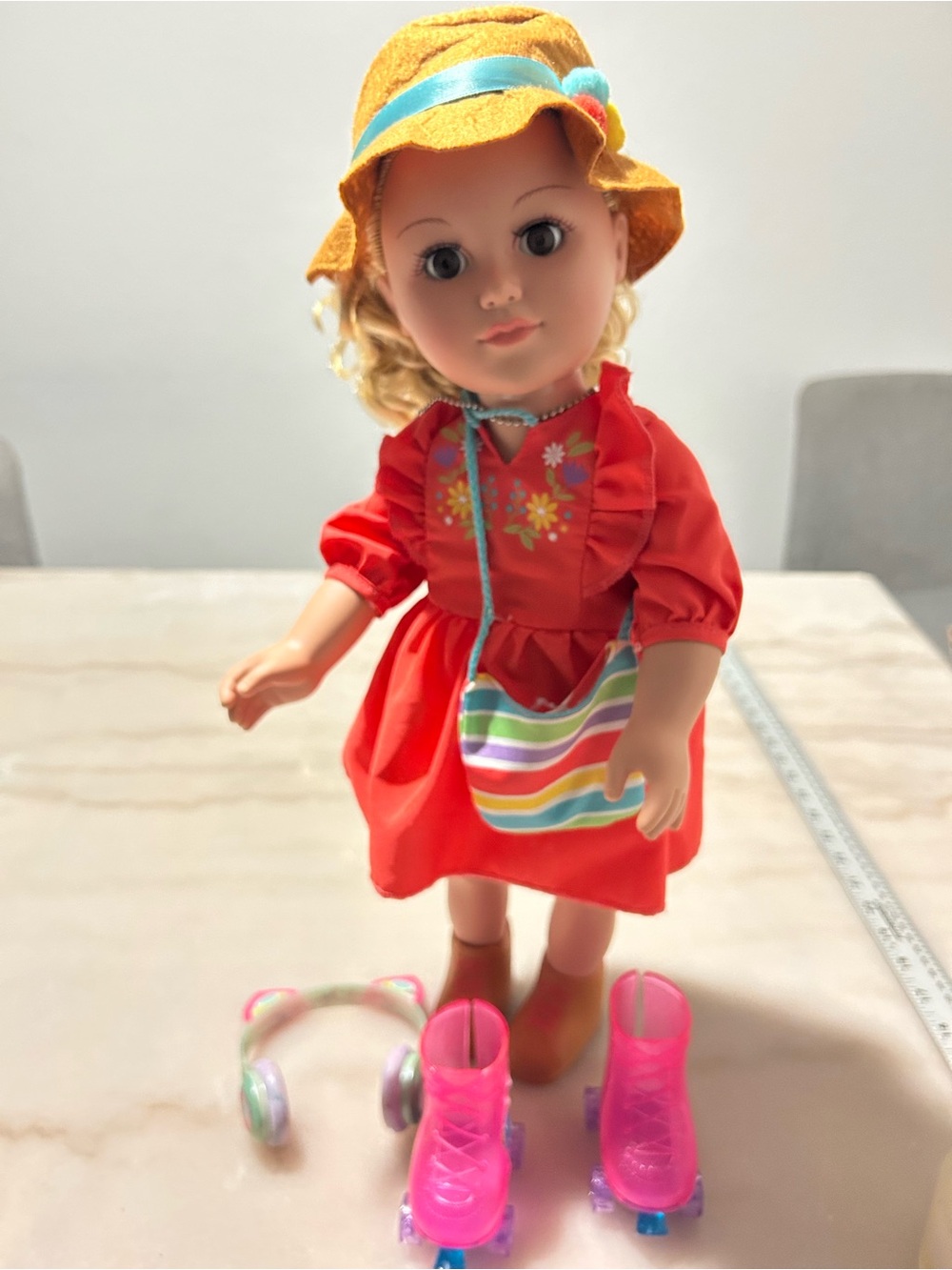 18" My Life As Doll Cititoy Extra Set Roller Skates Bundle